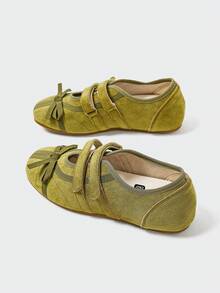 MASKERT Women's Ballet Style Casual Shoes, Women's Multifunctional Fashionable Casual Sports Shoes, Flat Bottomed Rubber Soft Soled Casual Shoes, Daily Matching Casual Shoes - View 5