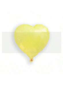 3 个/6 个 18 英寸透明果冻色心形气球，适合生日派对、婚礼派对装饰、万圣节和圣诞节礼物（颜色随机）