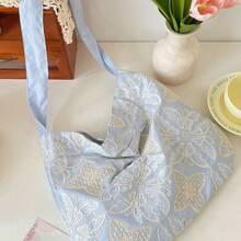 Women Shoulder Bags - 蝴蝶淺藍 - 查看 4