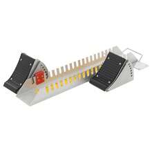 SimbkIuils Adjustable Runway Runner, 6.3 * 3.5 Inches, Track And Field Training Aid, Level 6 Adjustable, With 12 Anti-Skid Studs At The Bottom - Silver+Yellow - View 10