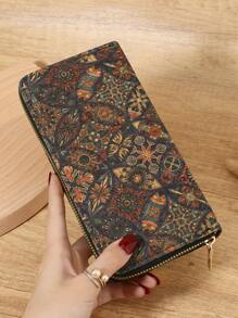 1pc Fashionable Long Purse With Multi Card Slots Long Wallet Phone Compartment And Stylish Design For Women - Ideal For Daily Use And Travel Wallet Purse Wallet Money Wallet Fall Autumn