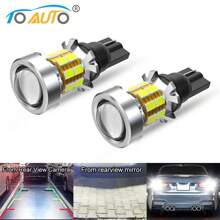 2Pcs 16W T15 LED Bulb W16W LED Lamp Canbus No Error 3014 21-SMD 912 921 LED Lights 12V Car Backup Reverse Light 4000LM 6000K - T15 - View 2