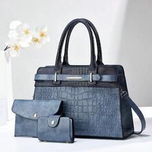 Women Shoulder Bags - 藍色 - 查看 2