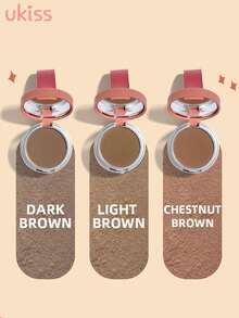 ukiss Instant Hairline Powder, Hairline Shadow Gray, Hair Coverage Makeup, Sparse Hair Powder, Root Makeup Powder, Root Coverage Powder, Cover Baldness, Unisex