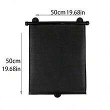 Easypie Selection Universal Car Side Window Shade, Retractable Sun Blocker – Blocks UV & Heat, Fits Most Sedans, SUVs, Trucks & RVs - Black - View 8