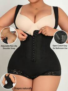 Women's Corset Top Shapewear Postpartum Tummy Control Body Shaper Butt Lifter Bodysuit
