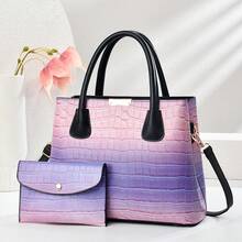 Women Top Handle Bags - 淺灰色 - 查看 1