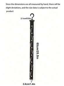 1pc Wardrobe Baseball Cap Storage Rack, Neutral Hat Rack With Hooks And Clips, Suitable For Wardrobe And Cabinet Doors, Hat Storage Racks On Doors And Walls, Suitable For Baseball Cap Enthusiasts To Store Closet Doors And Display Hat Racks. Bedroom, Organizer, Household Storage. Space Saving Cabinets And Door Hat Storage Racks, - Multicolor - View 7