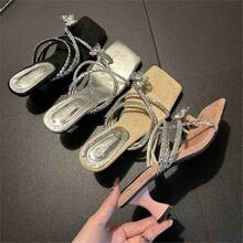 Women Heeled Sandals - 粉色 - 查看 3