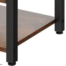 BALCONERA Rustic Brown Rectangular Lift-Top Coffee Table – Adjustable Height With 2-Tier & Hidden Storage, Power Outlets & Multi-Color LED Lighting For Living Room - 棕色 - 查看 10