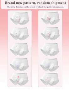 2/12/30月经裤 一次性裤 方便快捷 面料柔软舒适 透气舒适 吸收能力强 360°弹力腰围 不勒腰 吸力强 防侧漏 适合所有体型 - 白色安睡褲2 - 查看 11