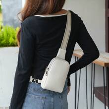 Women Shoulder Bags - 卡其色 - 查看 5