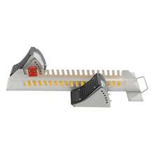 SimbkIuils Adjustable Runway Runner, 6.3 * 3.5 Inches, Track And Field Training Aid, Level 6 Adjustable, With 12 Anti-Skid Studs At The Bottom - Silver+Yellow - View 9