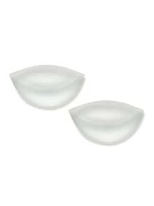 2/4 件无缝硅胶胸垫，加厚支撑隐形胸罩衬垫，适用于内衣，完美搭配泳装和胸罩配饰，柔软舒适，非常适合家居、户外和运动装 - 彩色 - 查看 5