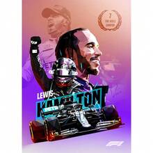 1 tấm áp phích đua xe huyền thoại F1 Pop Sports 2023 thẩm mỹ mũ bảo hiểm đua xe Schumacher in trên vải nghệ thuật treo tường trang trí phòng lái xe tại nhà khung tùy chọn - Nhiều màu - Xem 46