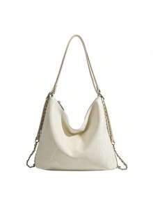 2025 年の女性向けのニッチなデザインのバッグ、新しいファッション、多用途、質感、大容量のトートバッグ、ショルダー クロスボディ バックパック - ピンク - チェックする 7