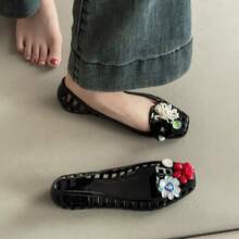 Women Platforms & Wedge Sandals - 升級版黑色 - 查看 5
