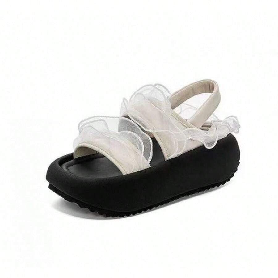 Women Flat Sandals - 白色 - 查看 1