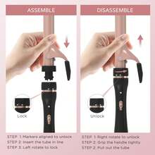Bộ máy uốn tóc 3 trong 1 Javelove gồm lược nhiệt (1.5") và 2 đầu uốn gốm có thể thay thế (0.51" - 1"), 2 chế độ nhiệt, bao gồm găng tay bảo vệ nhiệt, 2 kẹp và túi đựng. Sản phẩm thuộc các danh mục: Dụng cụ làm tóc, Đồ dùng làm tóc, Đồ dùng du lịch, Du lịch, Thợ cắt tóc, Nhà tạo mẫu tóc, Phụ kiện thợ cắt tóc, Ngày Valentine, Vật tư làm tóc, Nhà tạo mẫu tóc, Tiệm cắt tóc, Salon, Đồ dùng cần thiết cho kỳ nghỉ, Sản phẩm chăm sóc tóc, Tiệm cắt tóc, Quà tặng Valentine, Đồ dùng du lịch cho phụ nữ, Dụng cụ tạo mẫu tóc. - Phổ quát - Xem 7