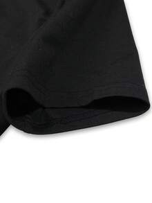 Camiseta gráfica de inspiración vintage para hombres Sanford & Sons - 100% algodón, ajuste regular, manga corta, diseño retro de camión y texto de Los Ángeles en negro, camiseta casual de verano para exteriores, camisetas vintage, atuendo casual, tela transpirable - Negro - Ver 5