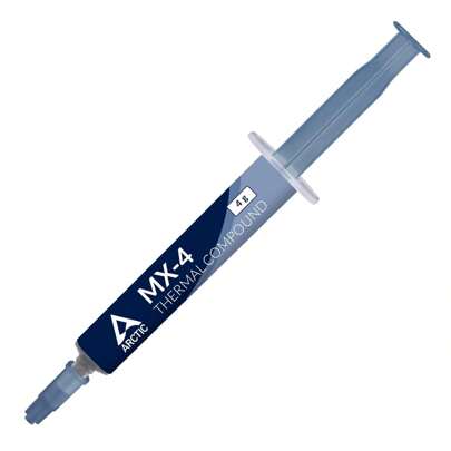 ARCTIC MX-4 (4 G) - Premium Performance Thermal Paste For All Processors (CPU, GPU - PC, ), Very High Thermal Conductivity, Long Durability, Application, Non-Conductive, Non-Capacitive