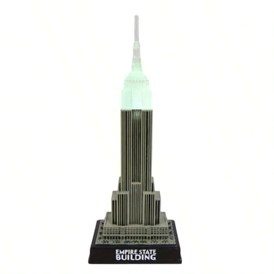 ZIZO New York Breath Taking Empire State Building Replica LED Light Up 10 New York City NYC Souvenir Empire State Building Replica Statue Of Liberty New York Figurine And Decoration FG264B08DMWY9C3[Am]13W459