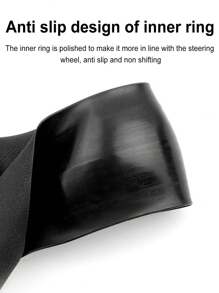 1 Piece Silicone Steering Wheel Cover Ultra-Thin Sweatproof And Non-Slip Universal Car Steering Wheel Protection Cover - Multicolor - View 6