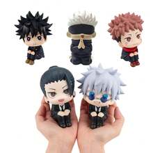 bandai Seria postaci z anime-Gojo Satoru, Itadori Yuji, Shakkyo, Fushiguro Megumi, Anime Chibi statyczne figurki na biurko, prezent