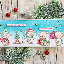 16 件圣诞装饰金属切割模具套装，碳钢模具工具，适用于切割、压花、剪贴簿、贺卡、家居装饰项目