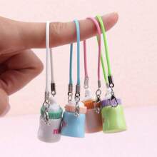 (Excluding Dolls)1pc Labu Mini Bottle Dollhouse Mini Model Bottle Kettle Water Cup Miniature Food Play OB11 Scene Accessories Pendant (Bottle Only, No Others Included)