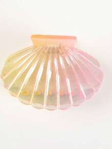 1pc Korean Style Acetate Cute Mini Shell Hair Claw Clip, Bite Bangs/Short Hair Clip, Sweet Hair Accessories Hair Clips Hair Jaw Clip Hair Clamps Hair Clutch Hair Catcher Clip
