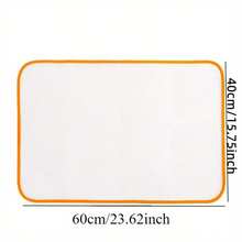 Almohadilla de planchado portátil para viajes - Alternativa ahorradora de espacio a las tablas de planchar tradicionales para usar en escritorios, lavadoras y secadoras; Almohadilla de planchado plegable de tamaño completo; Tabla de planchar portátil y plegable; Almohadilla de planchado para prendas; Soporte para plancha. Alfombrilla de planchado resistente al calor y protectora con malla - Protege la ropa y la tabla de planchar para planchas de vapor, decoración de cocina, artículos del hogar - Blanco - Ver 5