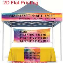 Banner Tenda Poliester yang Dapat Disesuaikan, Dapat Dikustomisasi Sendiri, Dapat Dicuci dengan Mesin, Dapat Digunakan Kembali, Cocok untuk Acara Perusahaan, Pernikahan, Pesta Ulang Tahun, Taman, Kampus, Pasar Petani, Latar Belakang Tenda Acara Komersial dan Lainnya, Multifungsi, Dekoratif, Dapat Digunakan Kembali, Indah, Modis, Berkualitas Tinggi, Berwarna-warni, Modern, Dapat Disesuaikan - Warna khusus - View 3