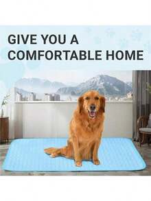 2025 升级版凉爽宠物凉垫和床，吸湿排汗面料 - 让您的猫/狗整个夏天都保持凉爽舒适 - 适用于小型、中型和大型猫和狗 - 彩色 - 查看 9