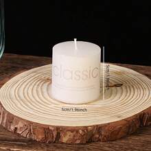 1 Pc/1 Set Of Luxury Metal Candle Holder/Candlestick Holders, Windproof Candle Holder With Windshield, Ivory Scented Candle For Nordic Retro Style Romantic Table Decoration, Candlelight Dinner Props, Coffee Table Living Room Table Decoration, Tree Candle Decoration Candle Holder, Outdoor Garden Decoration, Office Table Decoration,