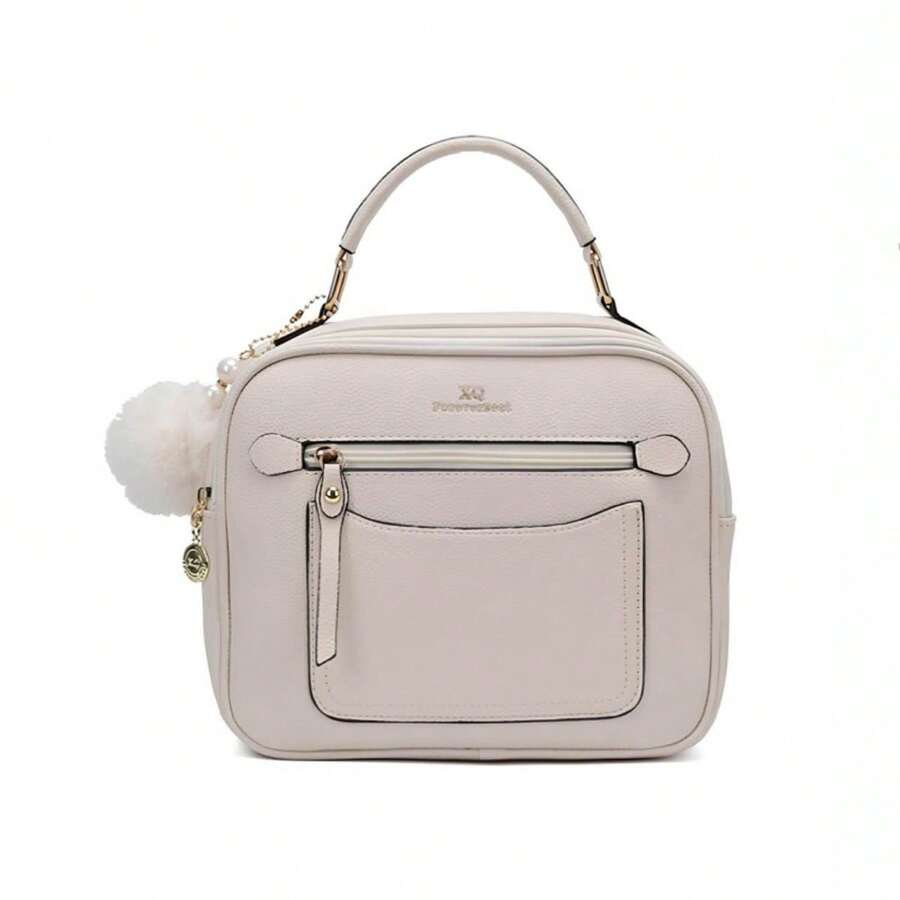 Women Crossbody - Beige - View 1