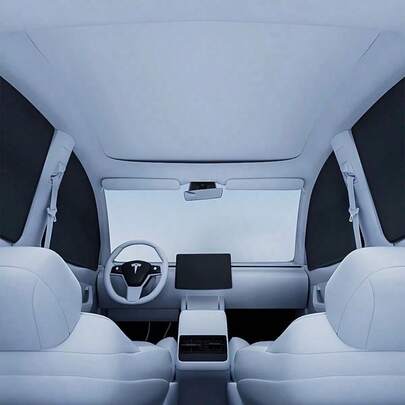 Easypie Selection Magnetic Car Window Shades - 100% Blackout & Heat Blocking Side Window Covers, Universal Fit For Most Cars