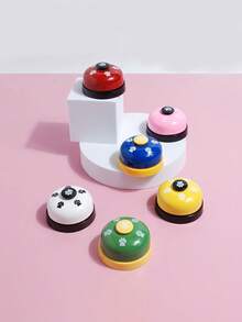 1 pieza Campanas de entrenamiento para mascotas, campana para perros para entrenamiento de puerta, ir al baño, comunicación y juguetes interactivos para el entrenamiento de agilidad de mascotas