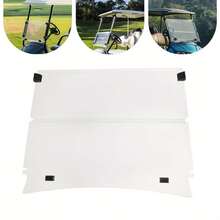 YUNRUX Transparent Golf Cart Windshield For EZGO TXT 2014+ With High-Strength - A - View 10