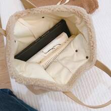 Women Shoulder Bags - 米杏色 - 查看 5