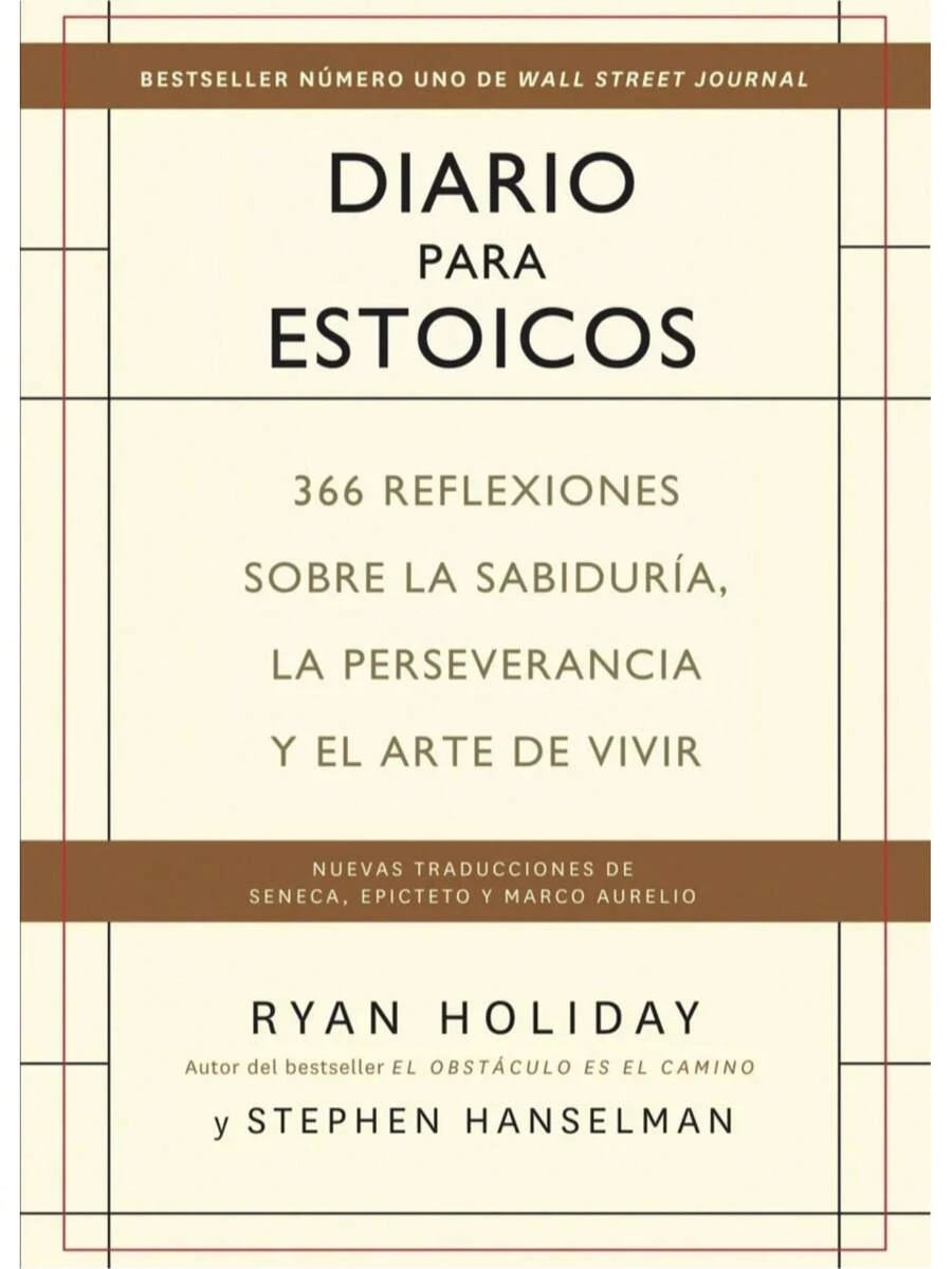 Libro Diario Para Estoicos - Libro único - Ver 1