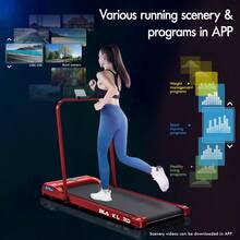 BLACK LORD Treadmill Walking Pad Gym Fitness Foldable - Red - View 10