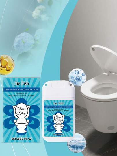 Ambientador - Desodorizante portátil, ambientador de baño, ambientador de perfume. Ambientador para baño e interior con fragancia de larga duración, eliminador de olores. Adecuado para coche, interior y baño. Purifica el aire de manera conveniente y crea un ambiente cómodo y fragante.