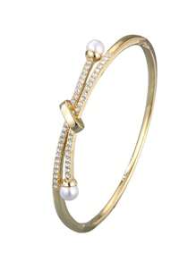 1pc Elegant Women's Jewelry, Minimalist Design Bracelet, Unique & Chic