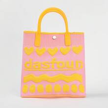 Women Shoulder Bags - 黃粉愛心 - 查看 1