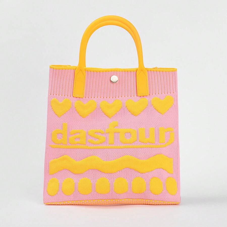 Women Shoulder Bags - 黃粉愛心 - 查看 1