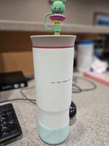 Compatible With Stanley Cup Accessories 1pc Silicone Tumbler Sleeve, Anti-Scratch And Dented Protective Cover , For 40oz & 30oz & 20oz Tumbler Travel Mugs, Protective Bling Silicone Boot Sleeve , Durable Protective Cover For Sports & Outdoor Activities, For Cup Black Pink Red Blue Purple Transparent Green - Multicolor - View 7