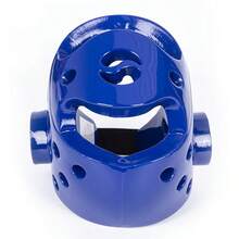 GINGPAI Casco protector de Taekwondo, casco protector para adultos en blanco, rojo, azul, casco de boxeo reforzado - Multicolor - Ver 11