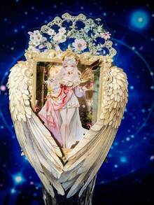 10 adesivos de personagens originais, série 12 deusas do zodíaco, pacote de adesivos para scrapbooking, adequado para decoração de diários de estudantes