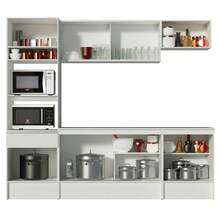 Madesa Topazio Modular Complete Integral Kitchen 240cm White Color - White - View 6
